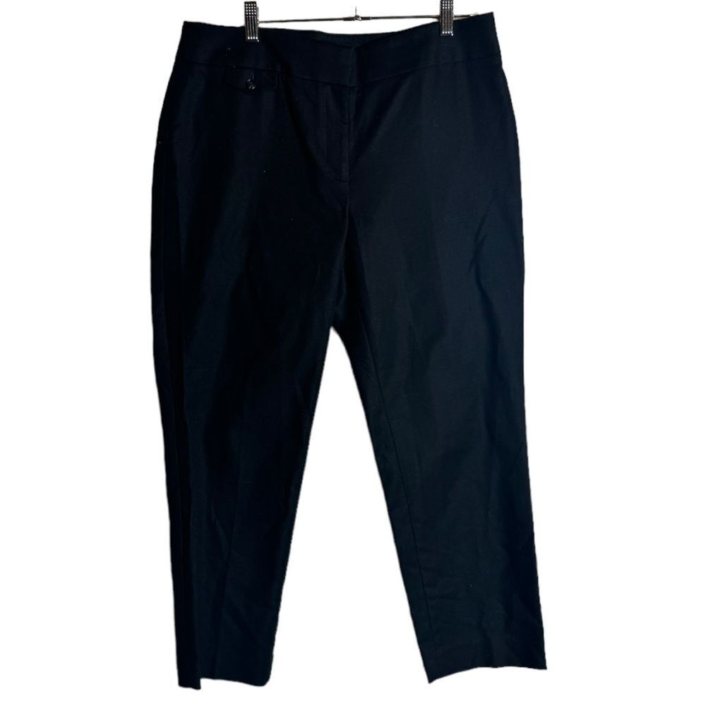 LOFT Black Julie Fit Dress Pants size 10